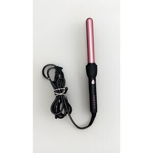 FOXYBAE Rose Gold 25mm Curling Wand‎ Beach Waves or Glam Curls BLK-25CRL T36